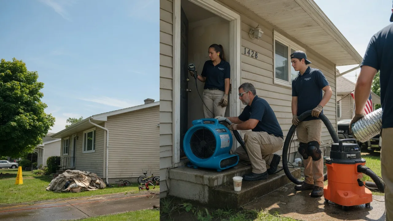 Water Damage Restoration in Omaha, IL near me